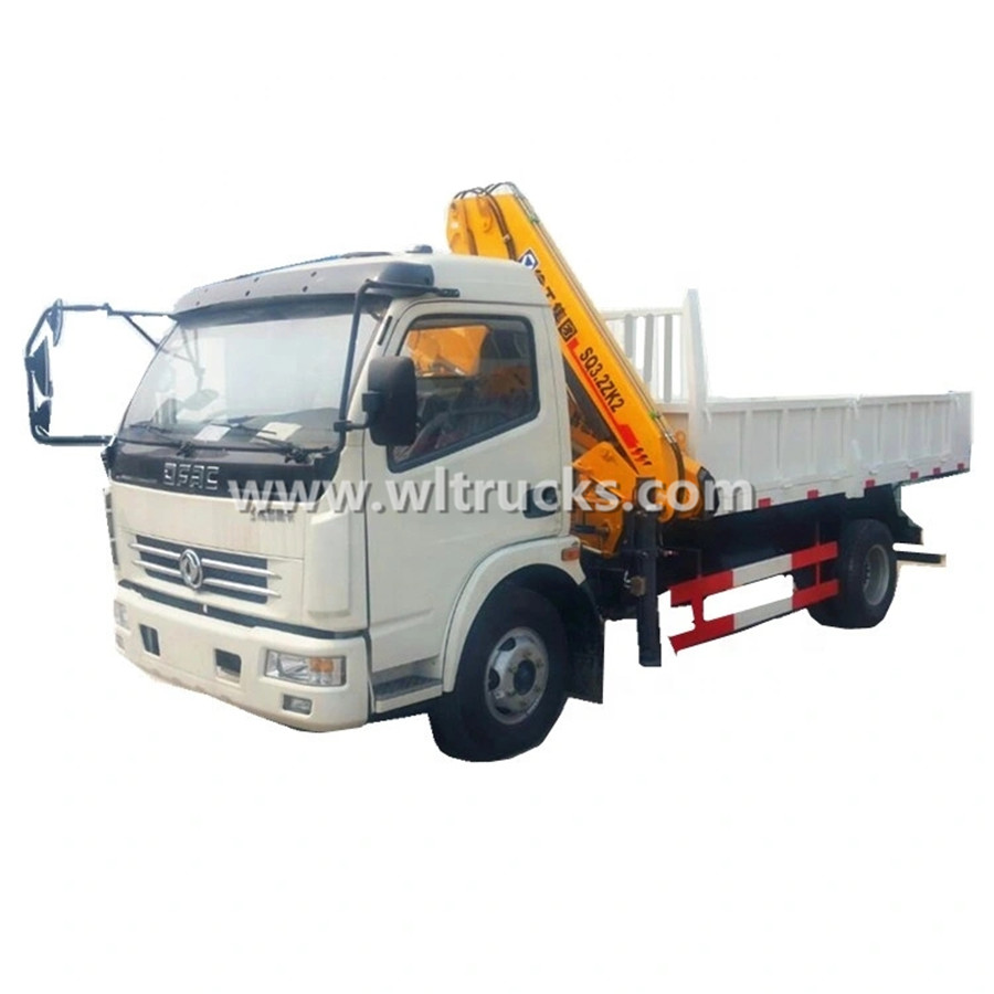 Dongfeng 5 ton Folding Arm Crane Truck
