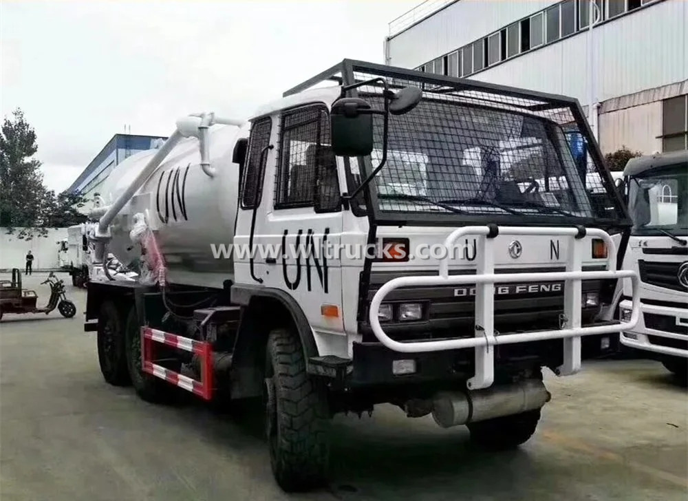 Dongfeng 6WD off Road 15000 Litre Fuel Oil Transportation Liquid Tanker Truck