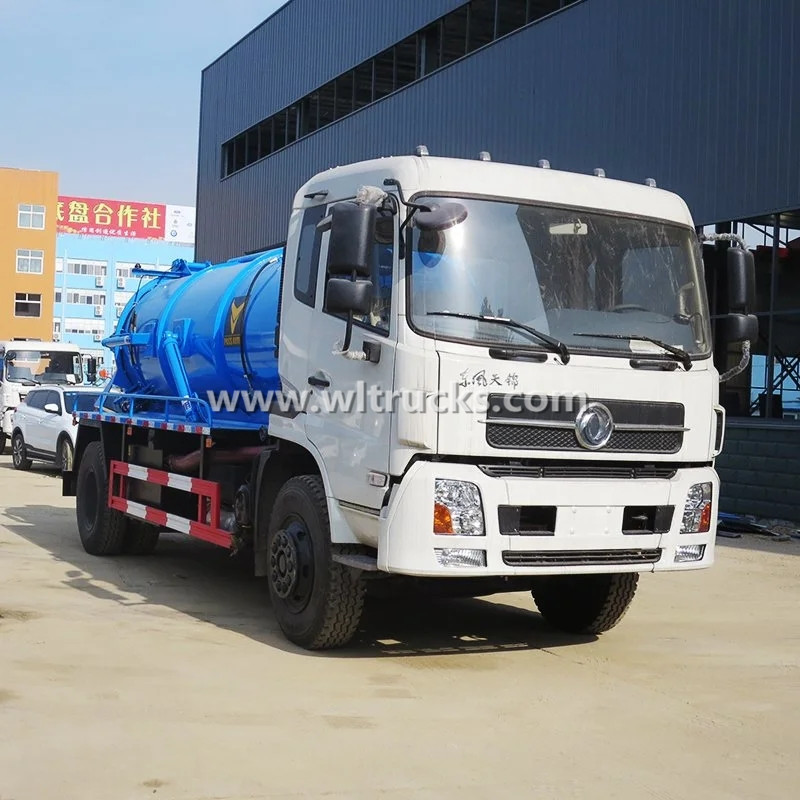 Dongfeng 8 ton Vacuum Toilet Sucker Truck