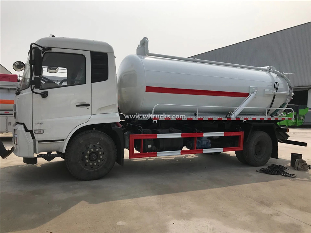 Dongfeng Kingrun 10cbm Sewer Vacuum Truck
