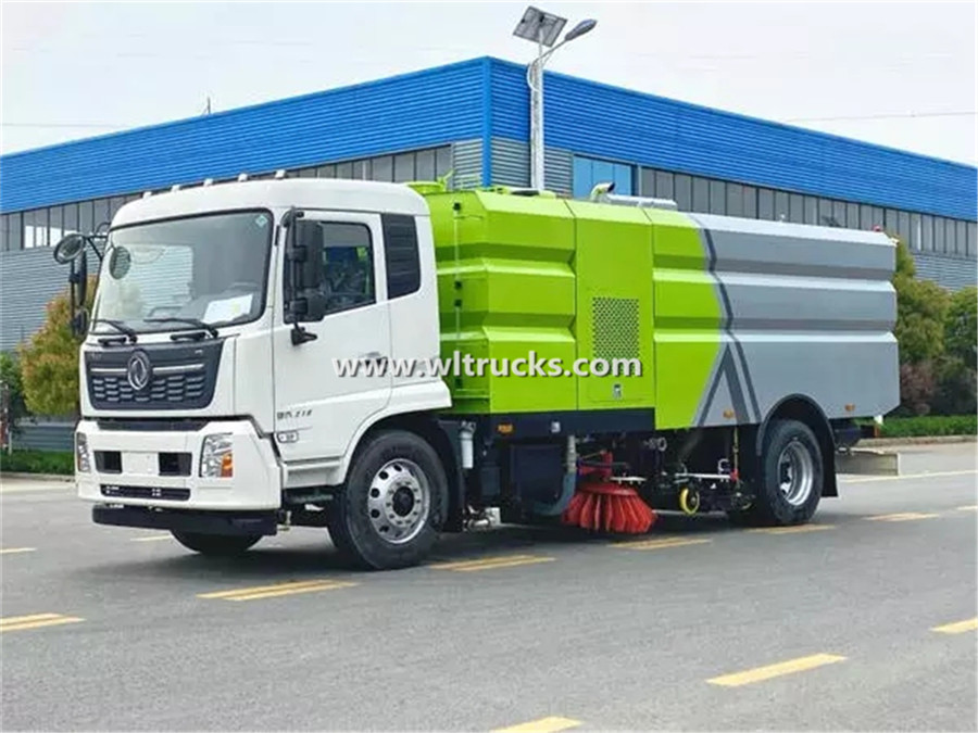 Dongfeng Kinrun 16 ton cleaning sweeping truck