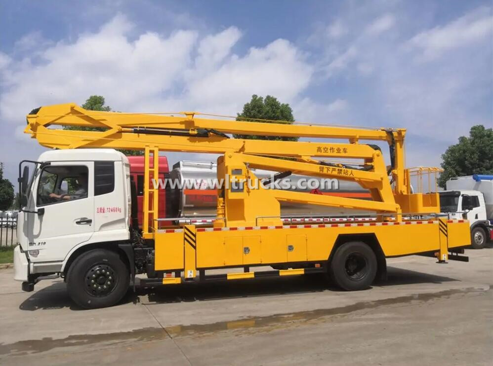 Dongfeng Kinrun 22 meters Folding Arm Aerial Platform Truck