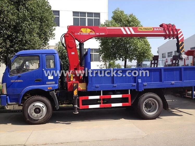 Forland dump truck mounted crane