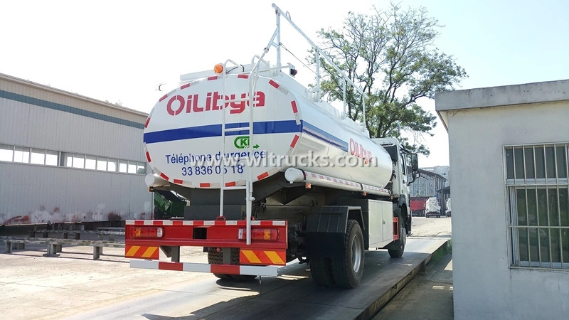 HOWO 12 ton Mobile Oil Tank Refuel Truck