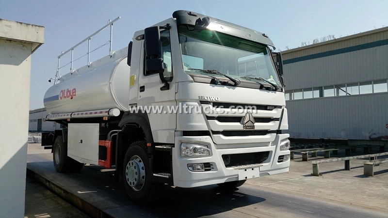 HOWO 16000 Liters Mobile Oil Tank Refuel Truck