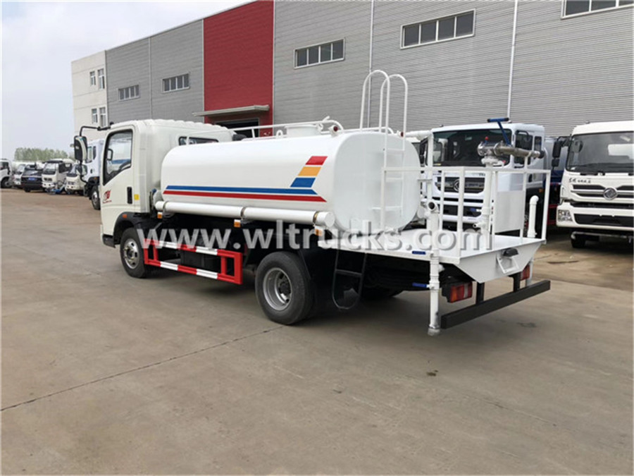 Howo 5 ton Stainless Steel Water Tanker Truck
