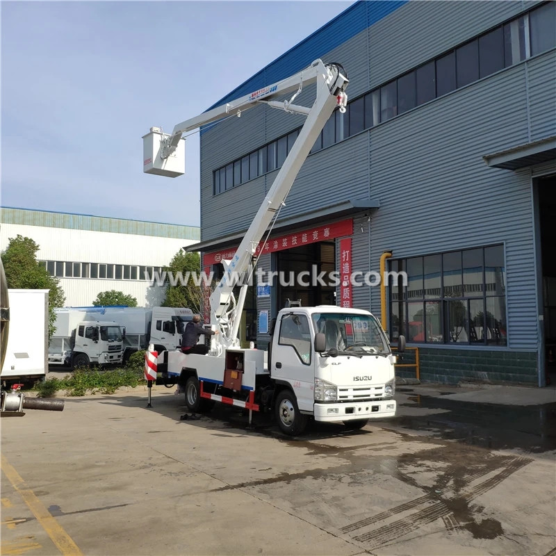 ISUZU 12Meters High Aerial Bucket Truck