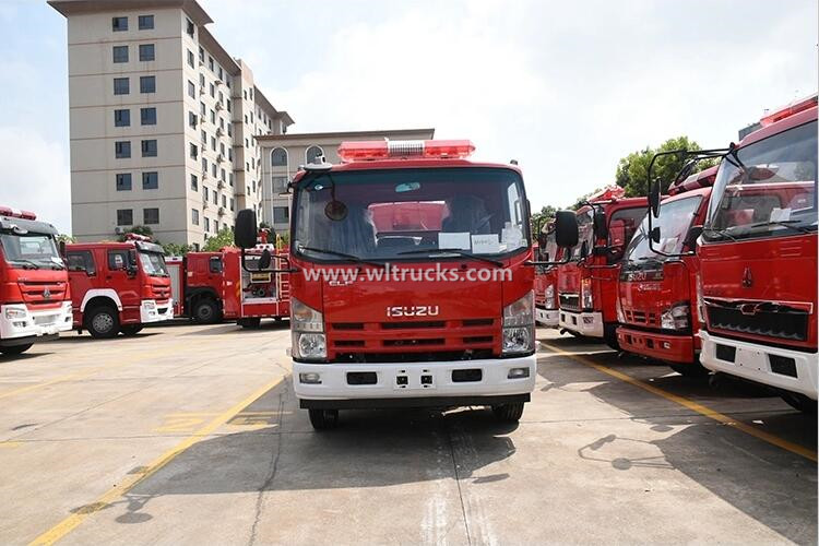 Isuzu 6000 liters Water Fire Truck