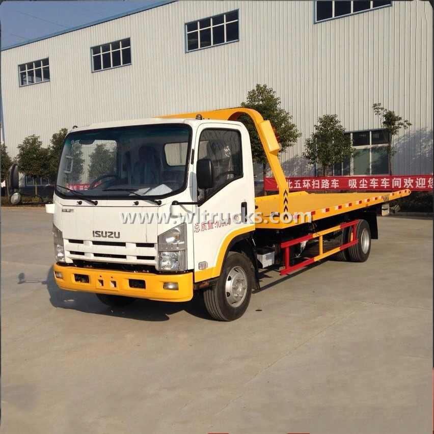 Isuzu 8 ton Flatbed Wrecker Tow Truck