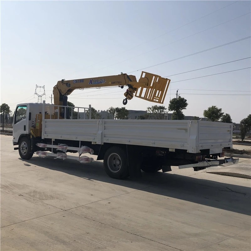 Isuzu 8t crane truck