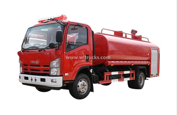 Isuzu Npr 6000L Water Fire Truck