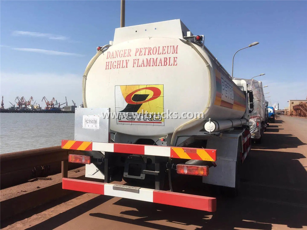 Rhd Dongfeng fuel dispenser truck