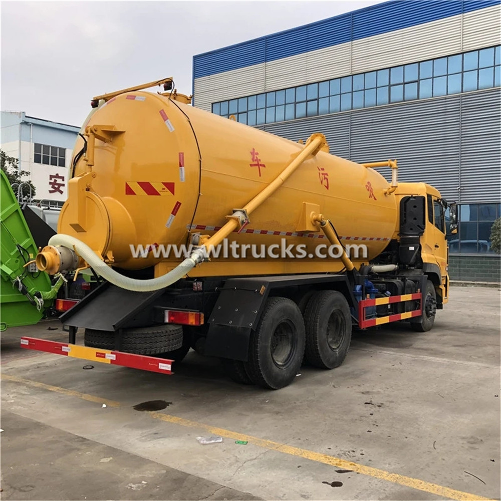 Waste water Vacuum Tank truck