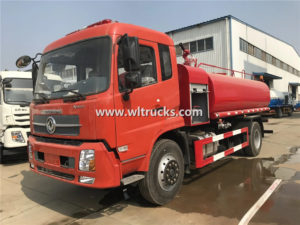 Water Tank Fire Fighting Truck