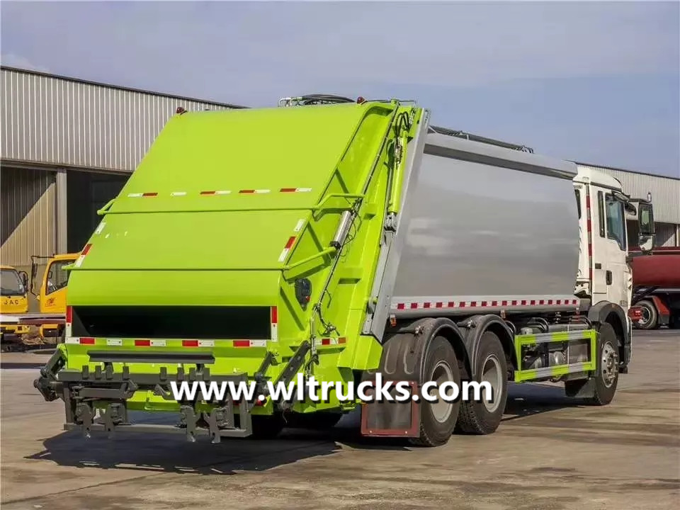 HOWO Waste collection compactor garbage truck