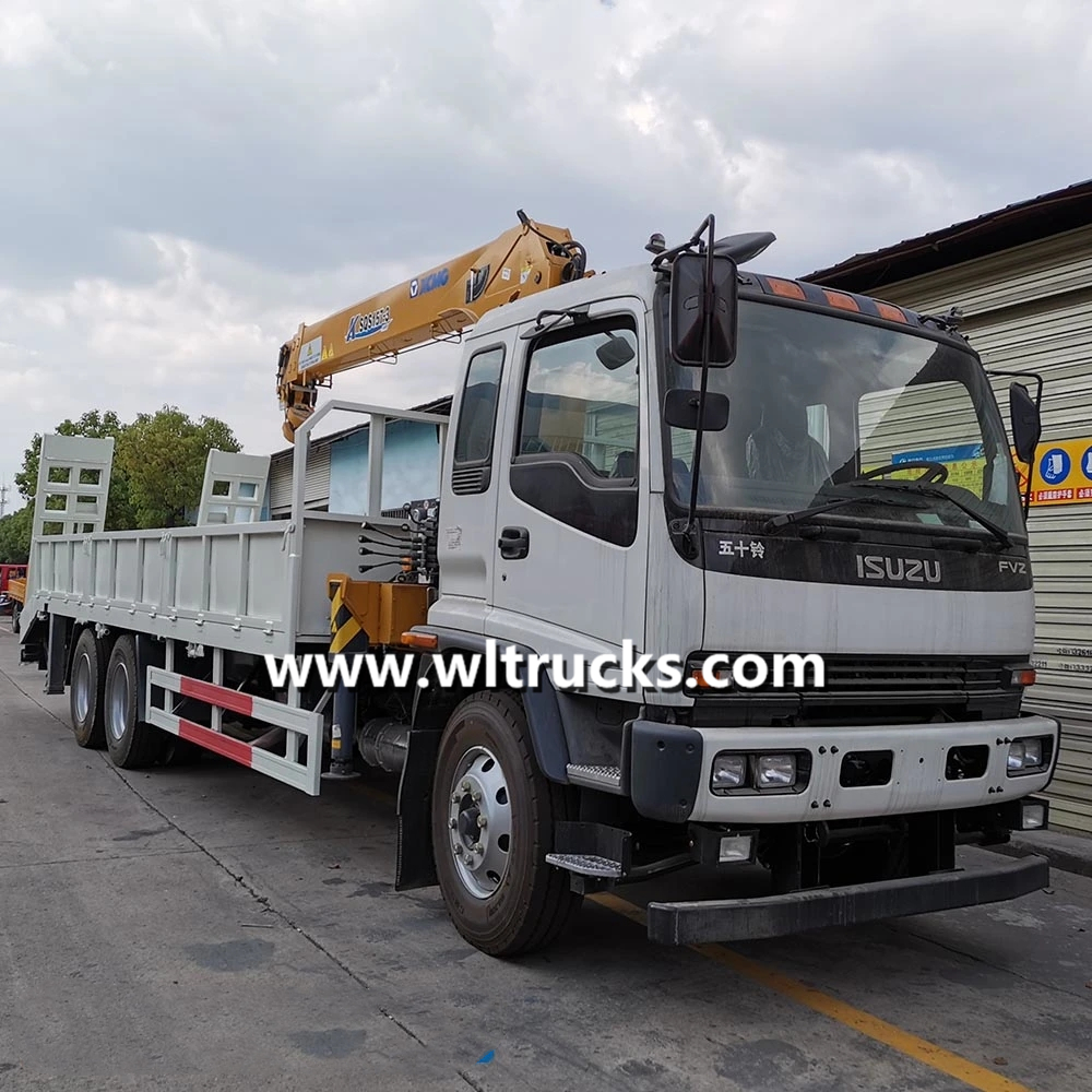 ISUZU 10 ton Straight arm truck crane