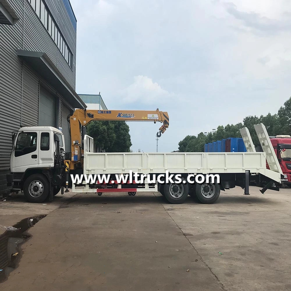 ISUZU 12 ton Straight arm truck crane