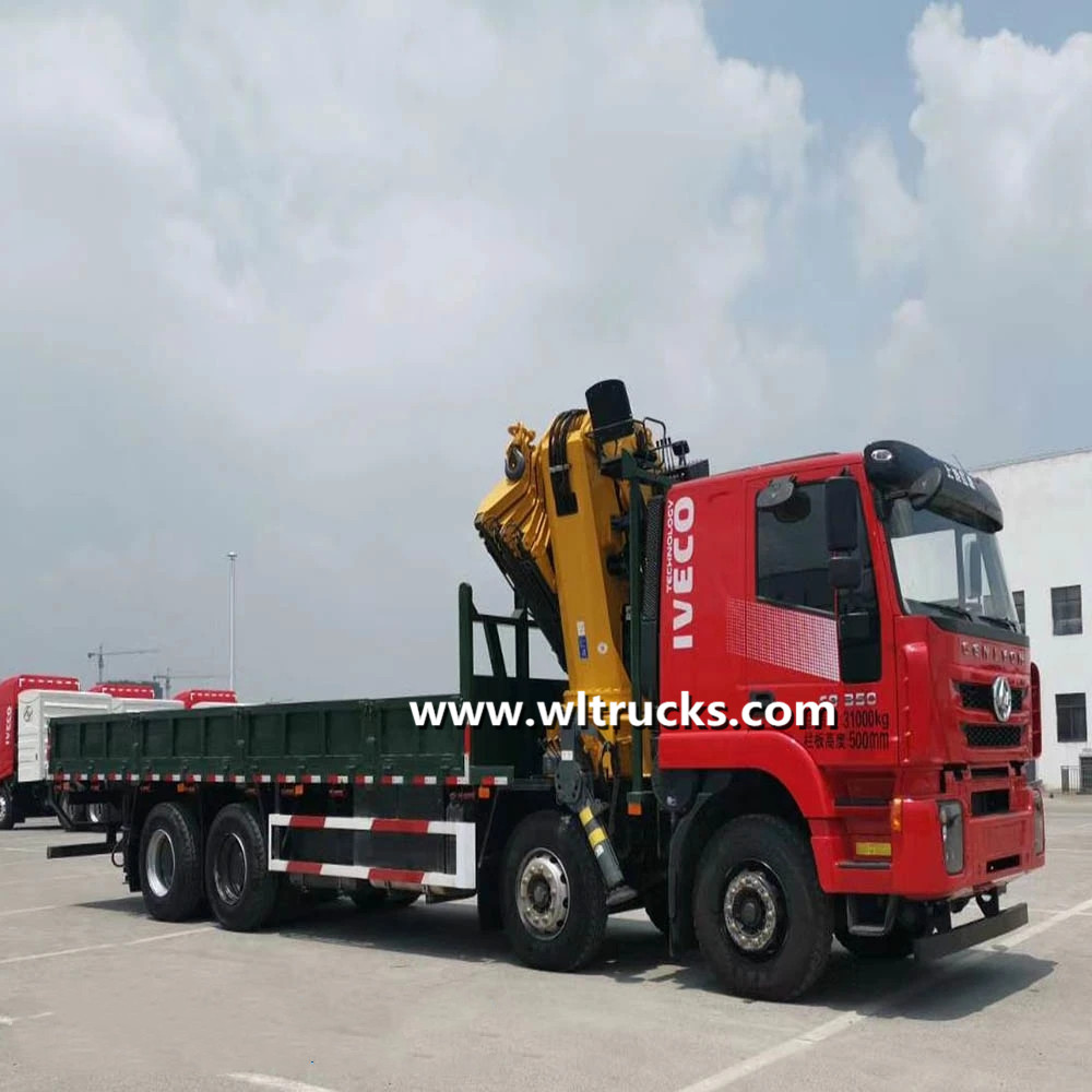 Iveco 20 ton Folding Arm Crane Truck