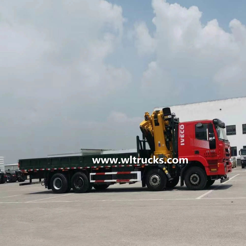Iveco Folding Arm Crane Truck
