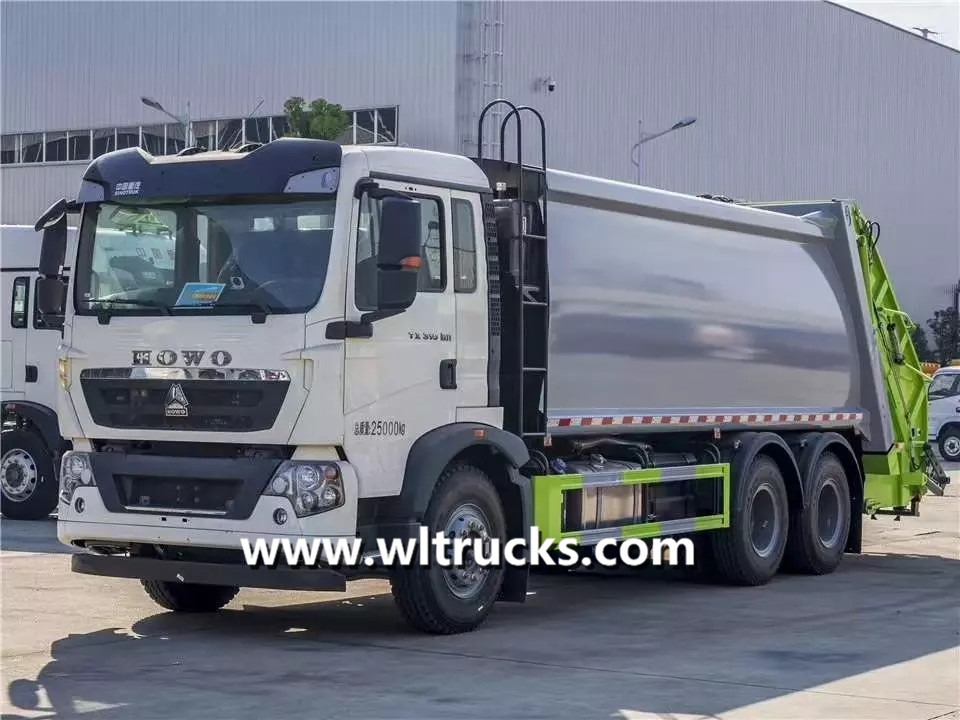 SINOTRUK HOWO 20m3 Waste collection compactor garbage truck