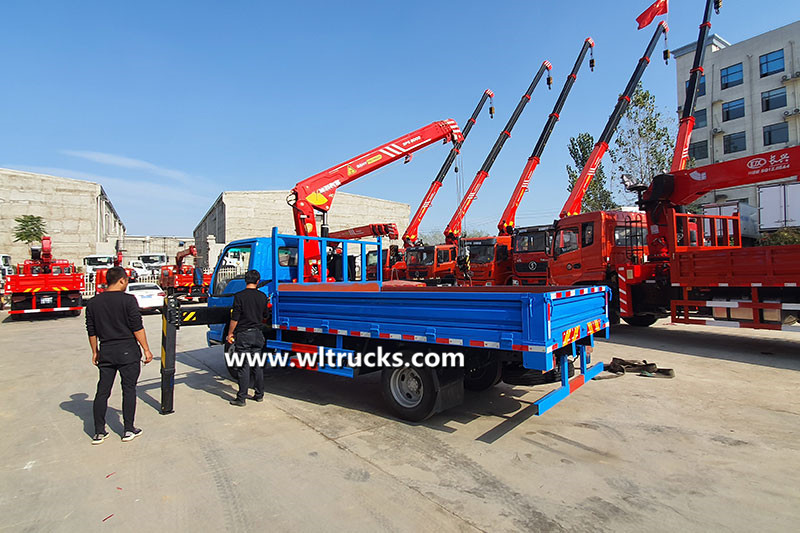 Sany Palfinger crane truck