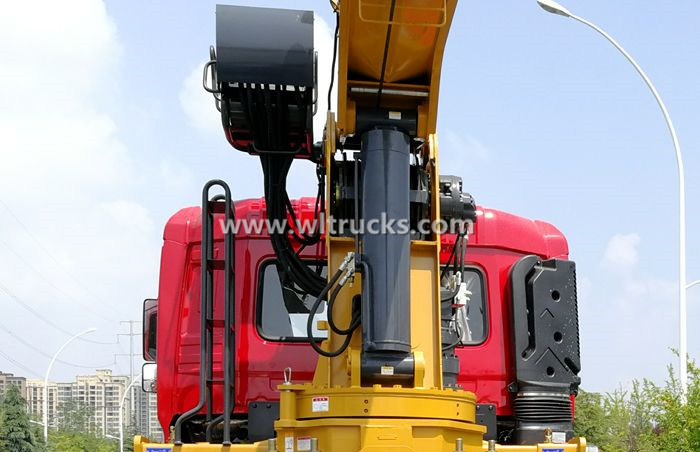 Truck crane hydraulic cylinder picture