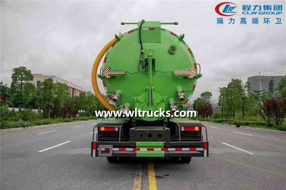 22m3 vacuum sewage suction truck