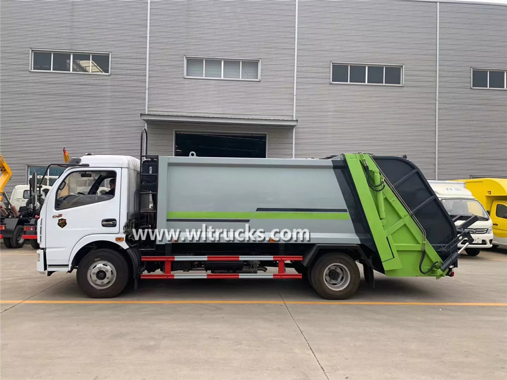 Dongfeng Dolica 8cbm garbage compactor truck