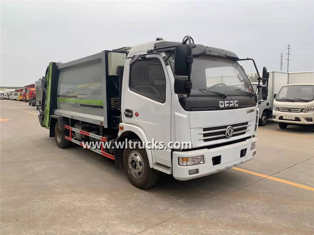 Dongfeng Dolica 8m3 garbage compactor truck