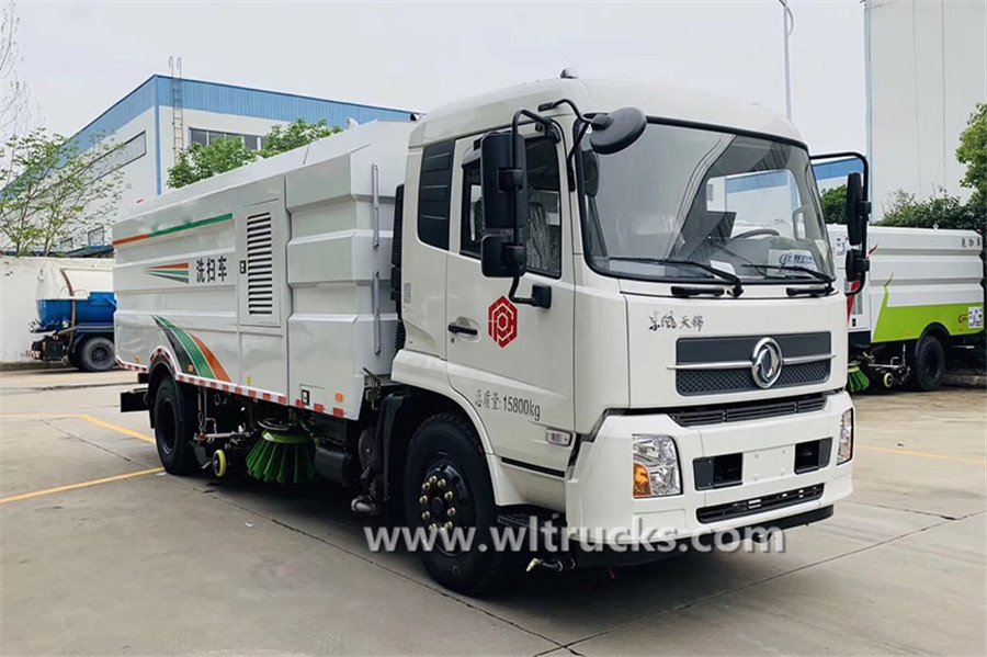 Dongfeng KinRun road washing and sweeping truck