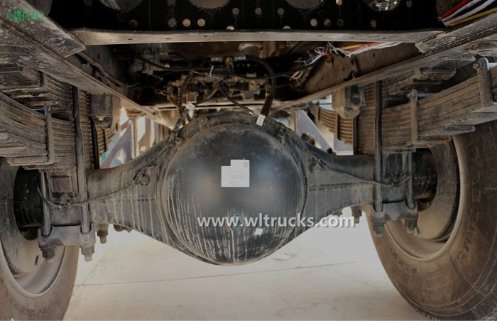 Dongfeng KinRun 10 ton Fuel oil tanker truck rear axle picture