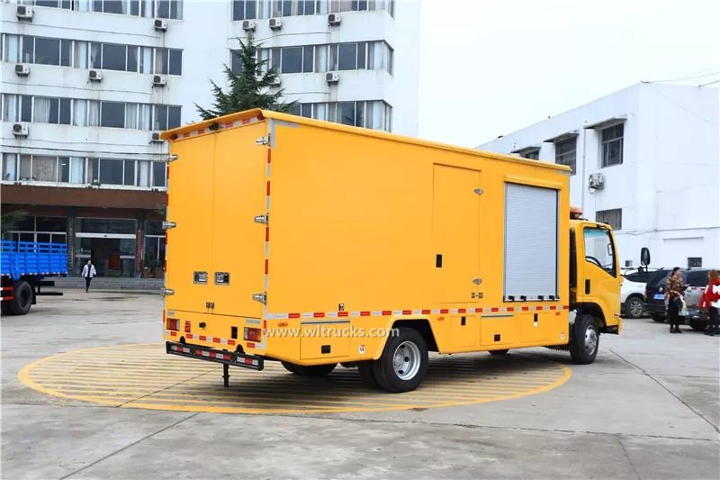 4x2 Japan Isuzu mobile emergency power vehicle