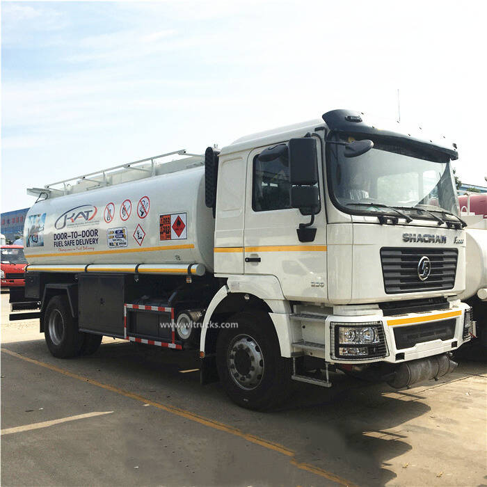 6 wheel Shacman 16000 liters fuel truck