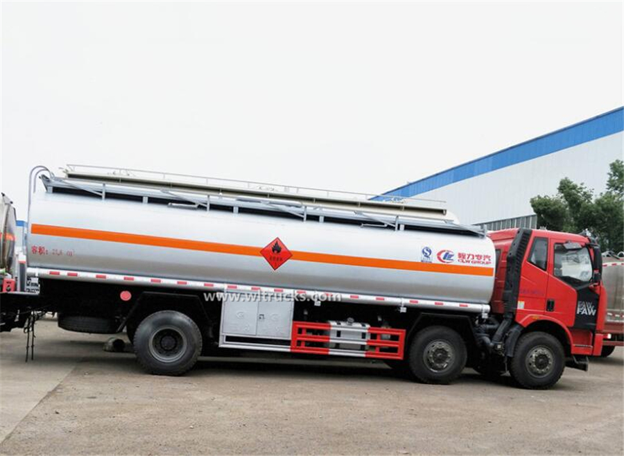 6x2 FAW 25cbm fuel tanker truck