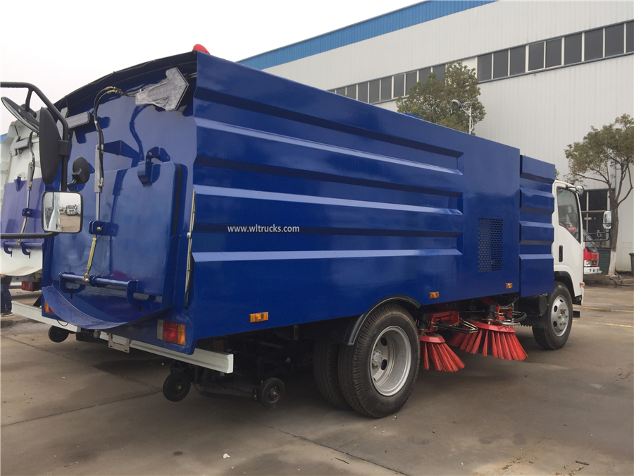 8m3 road sweeper truck