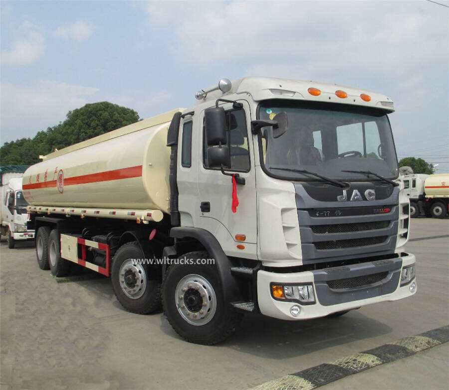 8x4 JAC 30000 liters fuel transport truck
