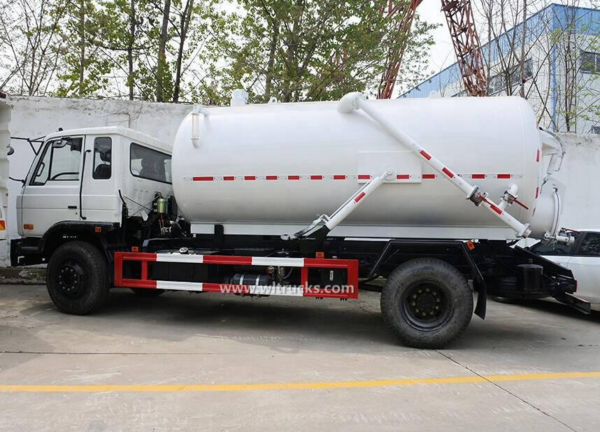 Dongfeng 10000 liters sewage suction truck
