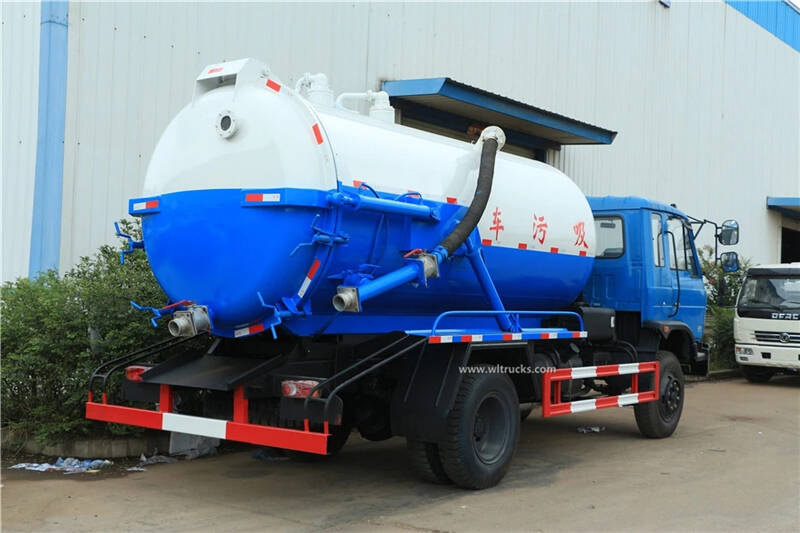 Dongfeng 12000 liters vacuum suction truck