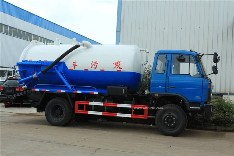 Dongfeng 12m3 sewage suction truck