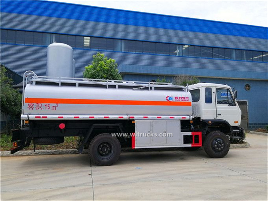 Dongfeng 15000 liters fuel transport truck