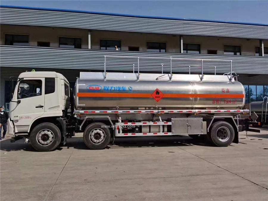 Dongfeng 20000 liters aluminum fuel tank truck