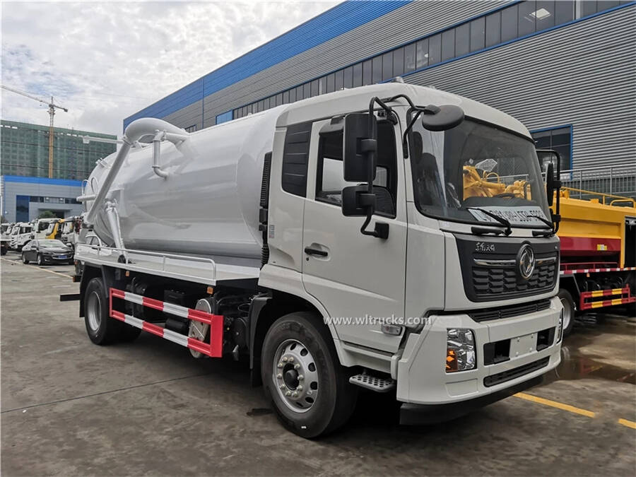 Dongfeng KR brand 10m3 sewage disposal truck