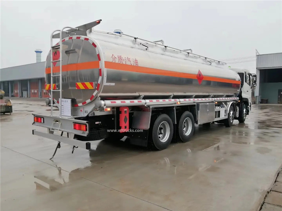 Dongfeng Kinland 30cbm aluminum fuel bowser truck