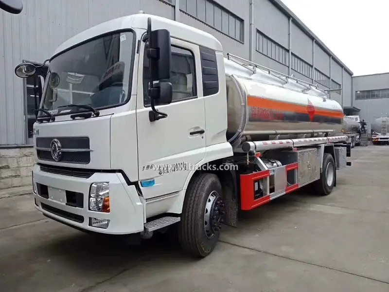 Dongfeng Kinrun 16000L aluminum oil tank truck