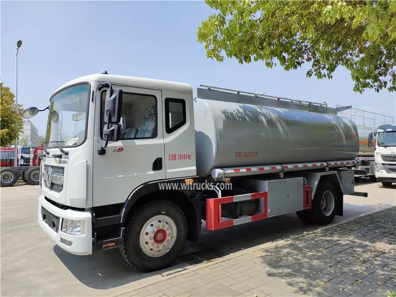 Euro 6 fuel tank truck