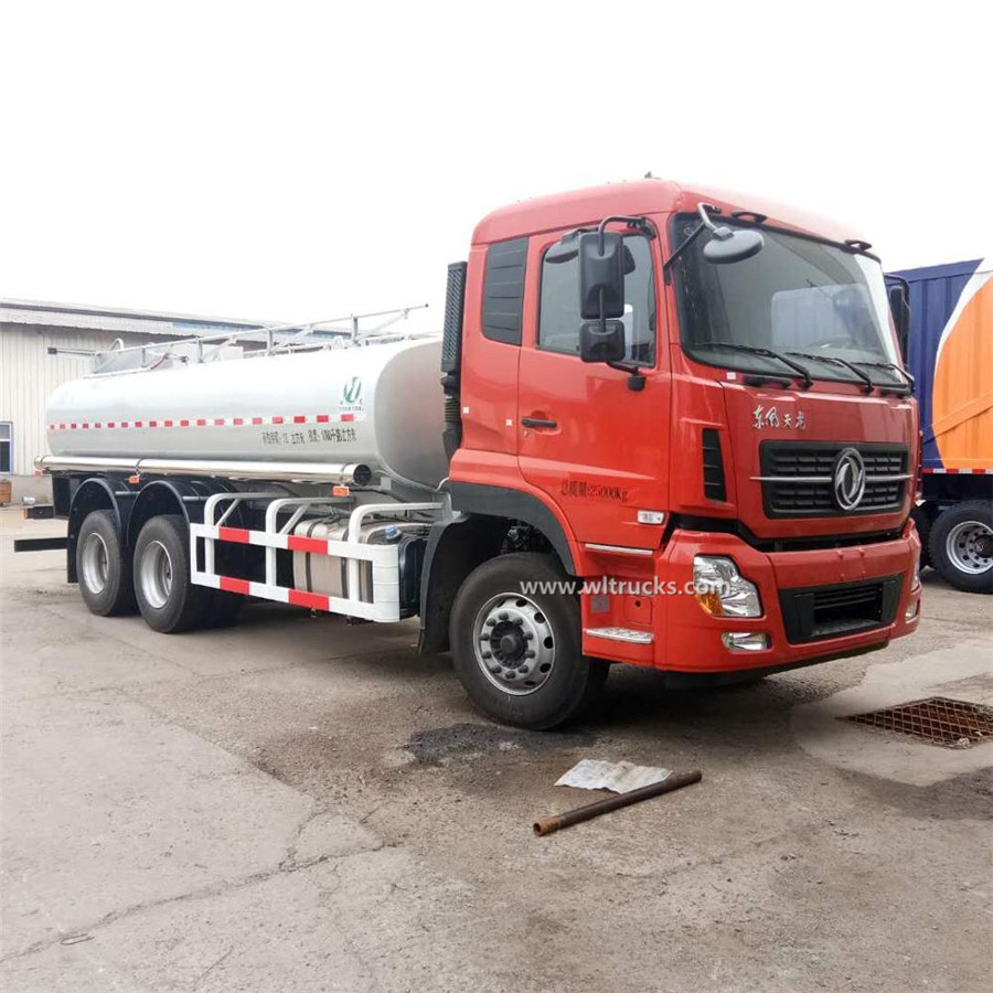 Euro III Dongfeng kinland 6000 gallon fuel tanker truck