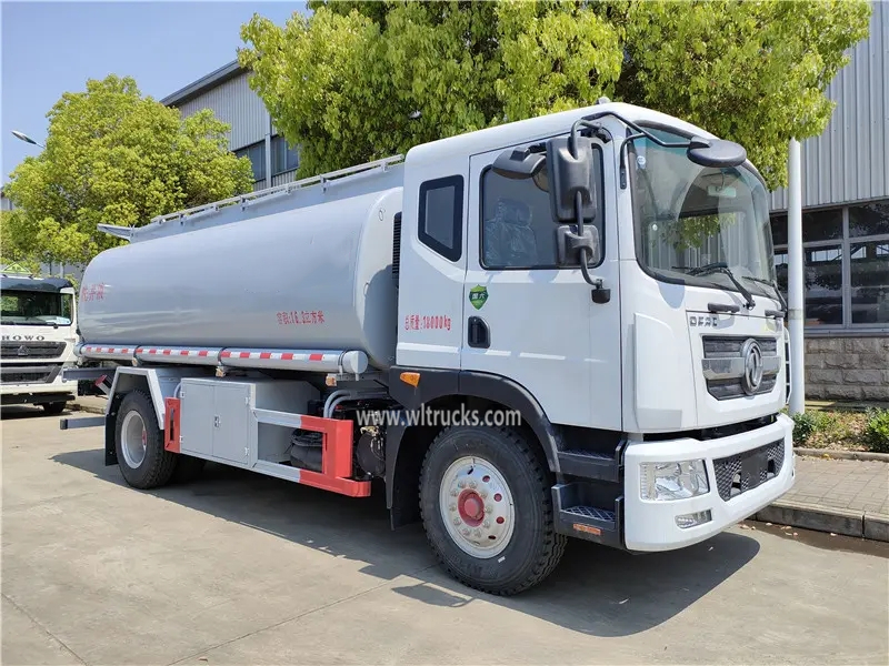Euro VI Dongfeng 15000L fuel tank truck