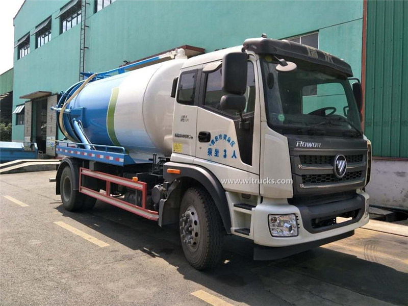 Foton auman 12m3 dirt sewage truck