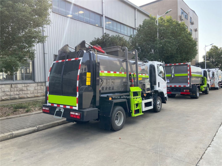 Isuzu Npr 7m3 Kitchen garbage collection truck - fuel truck,sewage ...