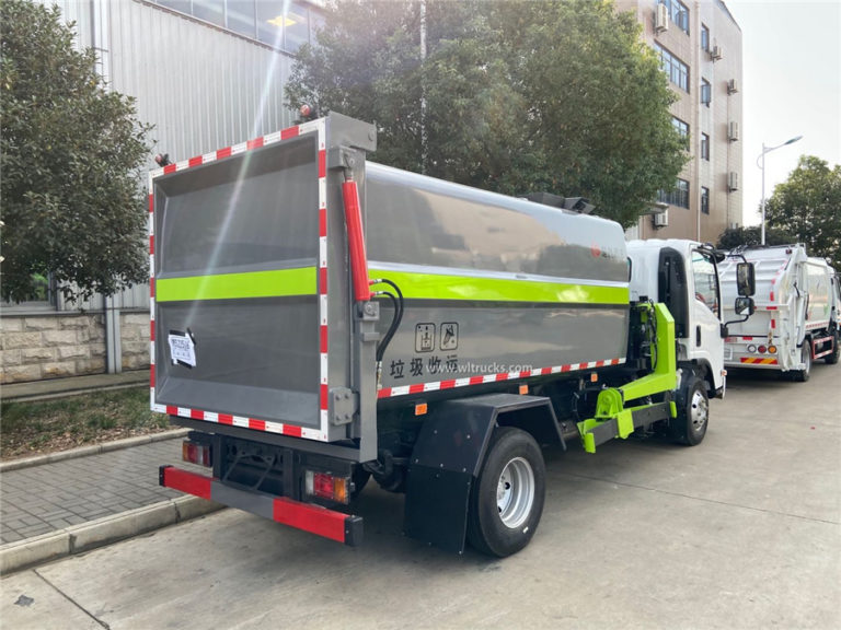 Isuzu Npr 7m3 Kitchen garbage collection truck - fuel truck,sewage ...